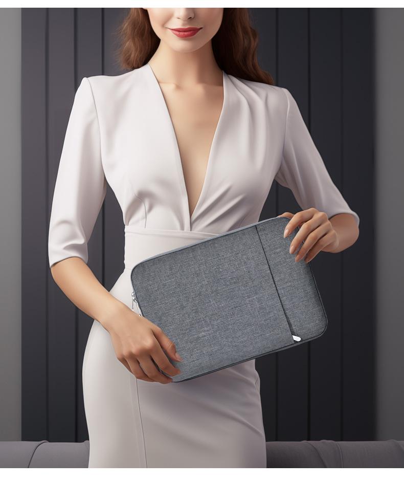 Shockproof Airbag Laptop Sleeve: 13, 14, 15.6, 17 Inch Full Protective Case