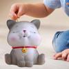 Фигурка кошки, статуя-копилка, скульптура животного, коллекционная бутылка для хранения, праздничный подарок, горшок для экономии
