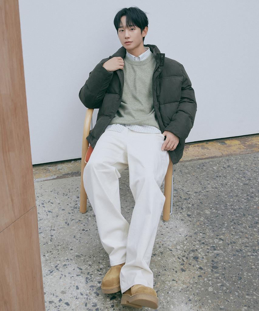 Mindbridge Do Good_Suede Short Down Jumper - 2 Colors