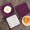 Более Толстая Тарелка Многоразовый Обеденный Коврик Хлопковый Практичный Термостойкий Коврик для Посуды для Дома