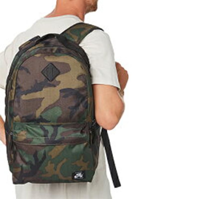 Nike Полиэстер Рюкзак Обычный Унисекс Зеленый Повседневный BA5793-210