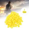 150 Pcs Set 4 Colored Fishing Floating Corn Soft Artificial Bait Simulation Corn GrainYellow