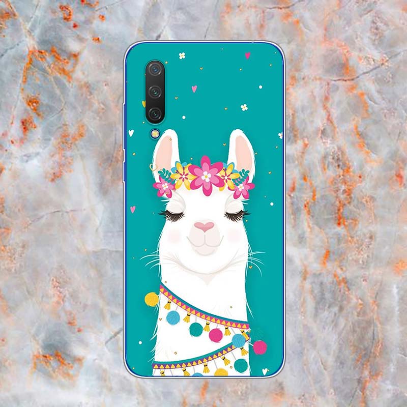 Мягкий силиконовый чехол из ТПУ с изображением ламы альпаки для Xiaomi Mi Note 11 10T 10 9 9T SE 8 Lite Pro Ultra 5G, чехол для телефона
