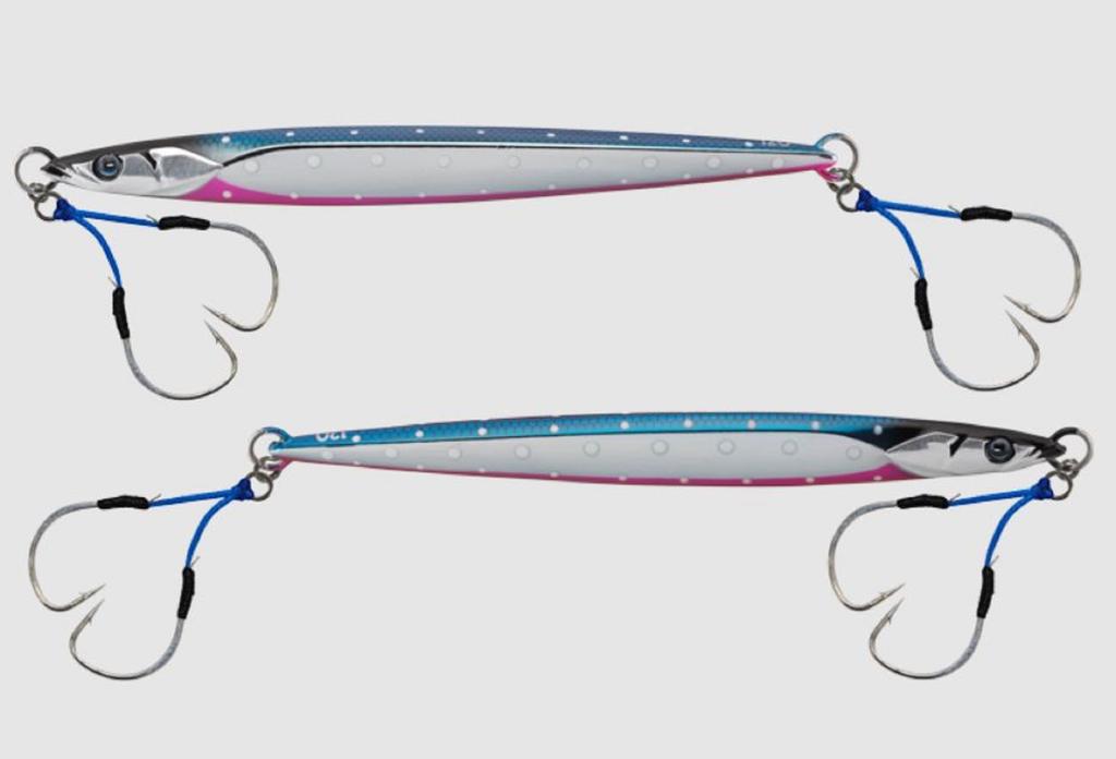 Jackall Metal Jig Bambluz Short Sakuramasu 180 Grams B Pink Glow Dot (2643)