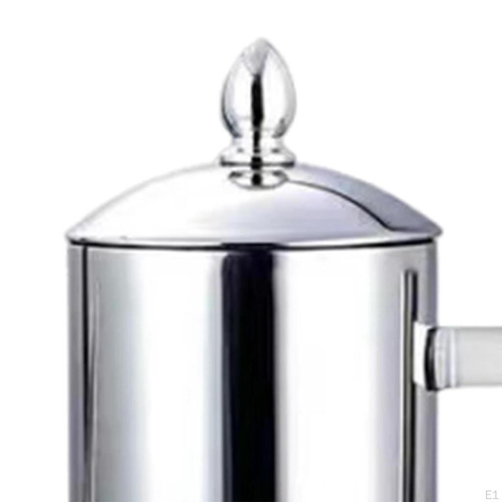 Кофейник, чайник, прочный многофункциональный кухонный винтажный стальной ресторанный чайник с ручкой