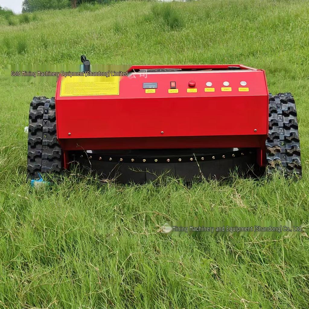 Hybrid Remote Control Lawn Mower: Smart Crawler for Orchard Weeding