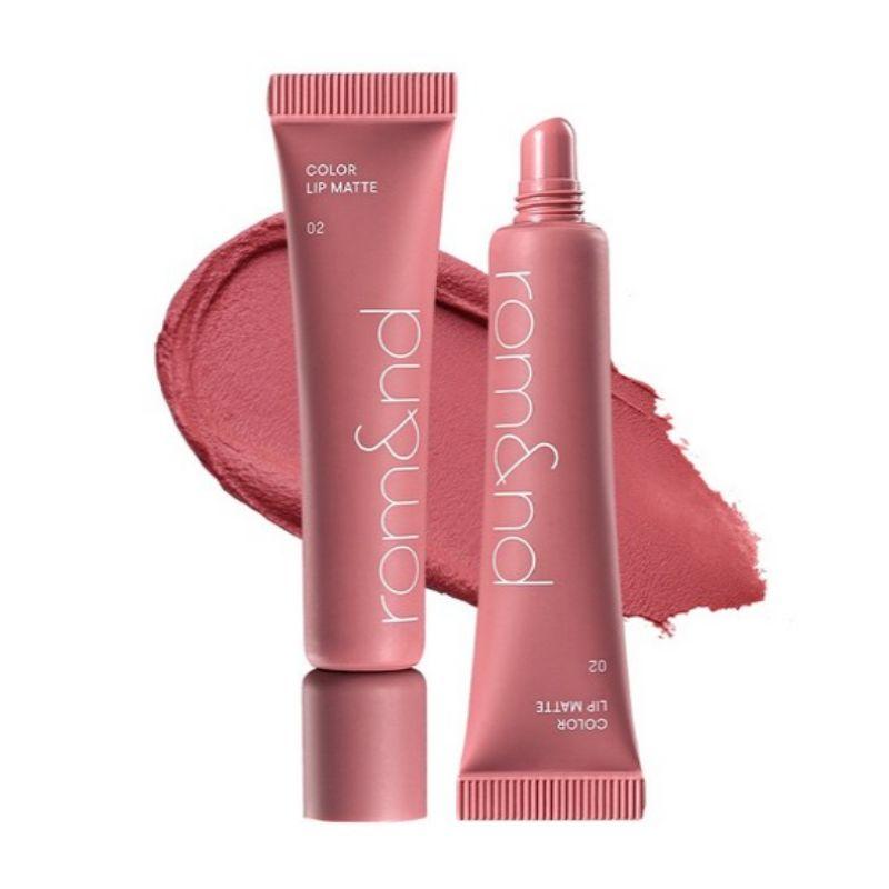Rom&nd Цветная Матовая Помада-Тинт для Губ Velvet Lip Tint 8г Стойкий Корейский Матовый Цвет Губ