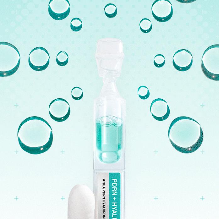 Anua PDRN Гиалуроновая кислота Капсулы 100 Сыворотка 1мл*10EA