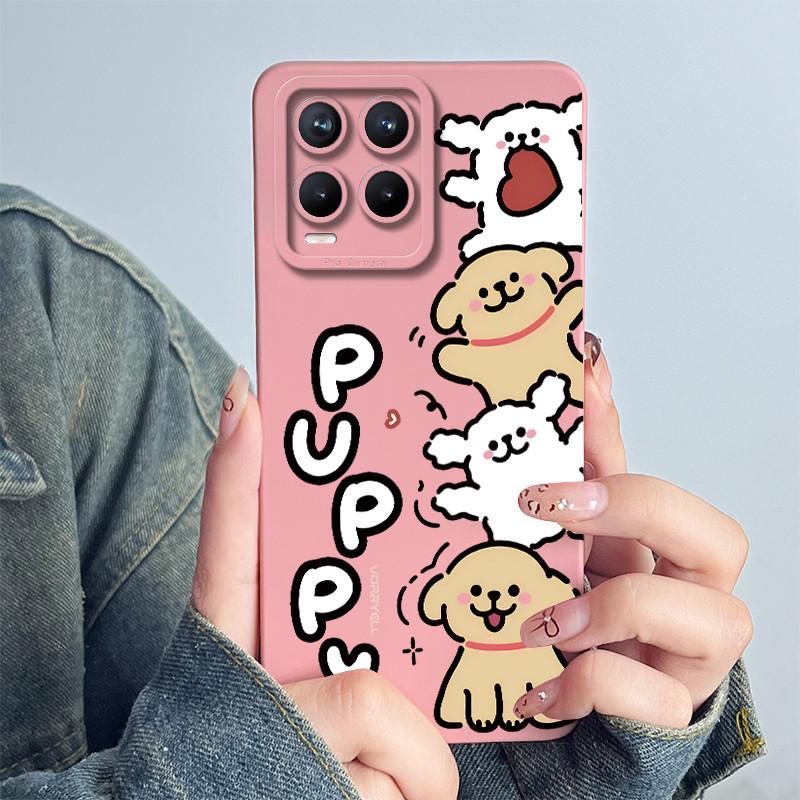 For OPPO Realme 8 4G RMX3085 Phone Case Realme8 Pro 4G RMX3081 Soft Capa Coque Sweet Painted Cartoon Shell Printed Funda Cover