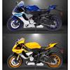 Масштаб 1/12 Yamaha YZF-R1, литая под давлением модель мотоцикла, игрушка для детей, коллекция подарков для мальчиков и девочек