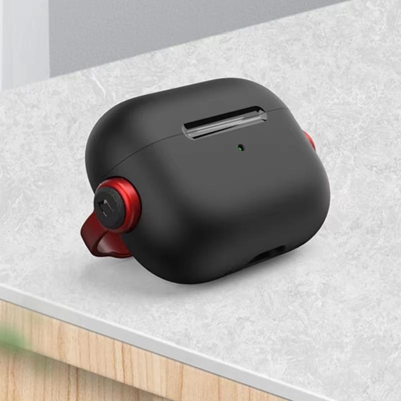 Protective Case For Apple Airpods 1 2 3 4 Pro2 air pods Wireless Bluetooth Earphone Cover Sleeve Headphone Bag With Phone Holder