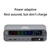 405W/470W Desktop Charging Dock With Full Color Digital Display And Retractable Type C Cable For Laptop Phone Tablets