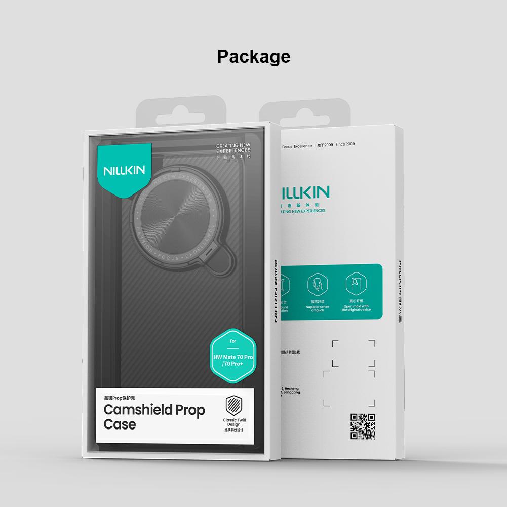 Чехол NILLKIN для Huawei Mate 70 Pro Plus для телефона CamShield Prop, защитная задняя крышка для камеры