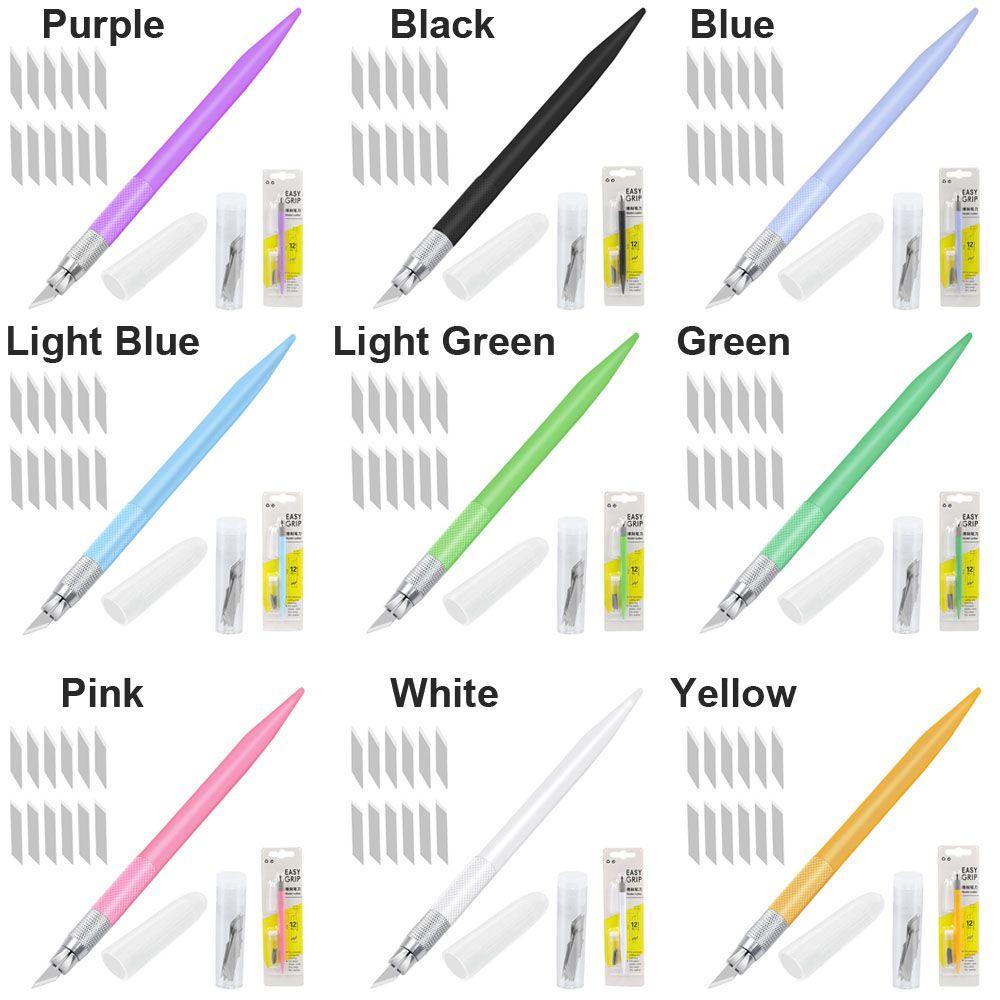 Ручной счет лента нож для резьбы художественный нож ручка инструмент для резки поделки прецизионный резак для бумаги