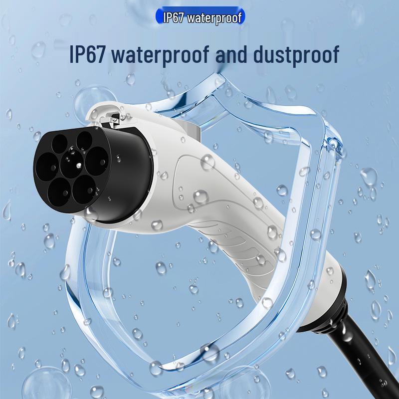 Портативное домашнее зарядное устройство для электромобилей - 16А/32А, 3,5/7 кВт, заземление не требуется