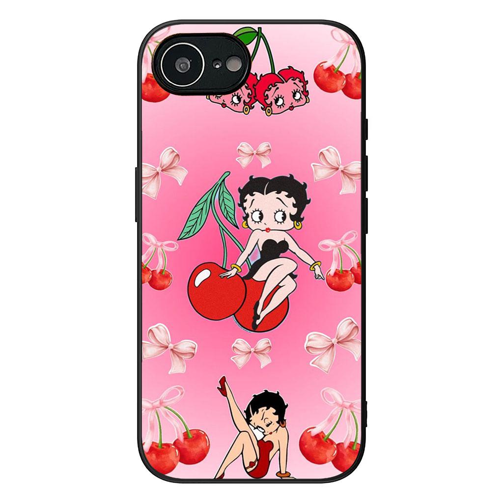 Чехол для Xiaomi Redmi Note 14 12 13 ProPlus A4 A3 Pro Plus 12C 13C 14C 5G Чехол для телефона Женский B-Bettys Девочки B-Boops