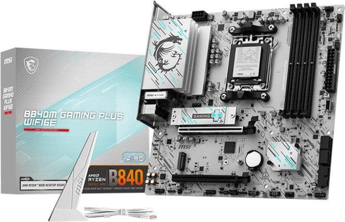 MSI B840M GAMING PLUS WIFI6E motherboard DDR5 black