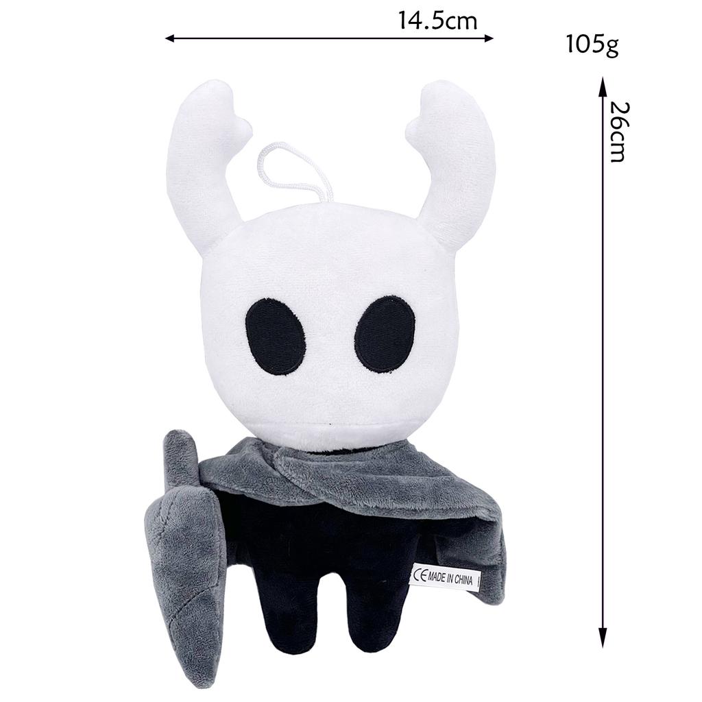 26cm Hollow Knight Plush Toy Soft Stuffed Animal Cartoon Game Hollow Perfect Birthday Holiday Gift for Boys Collection Toys