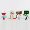 World Dandy Amazing Rhythm Box Pvc Characters Collection Of 8 Colorful Figurines
