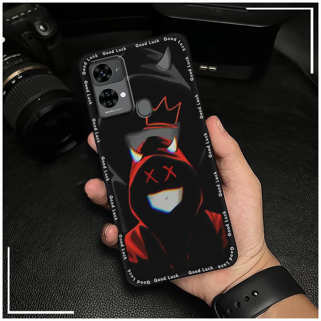 Protective Soft Case Phone Case For Oukitel C33 Anti-knock Anti-dust TPU Full Wrap Cute Graffiti Silicone Durable