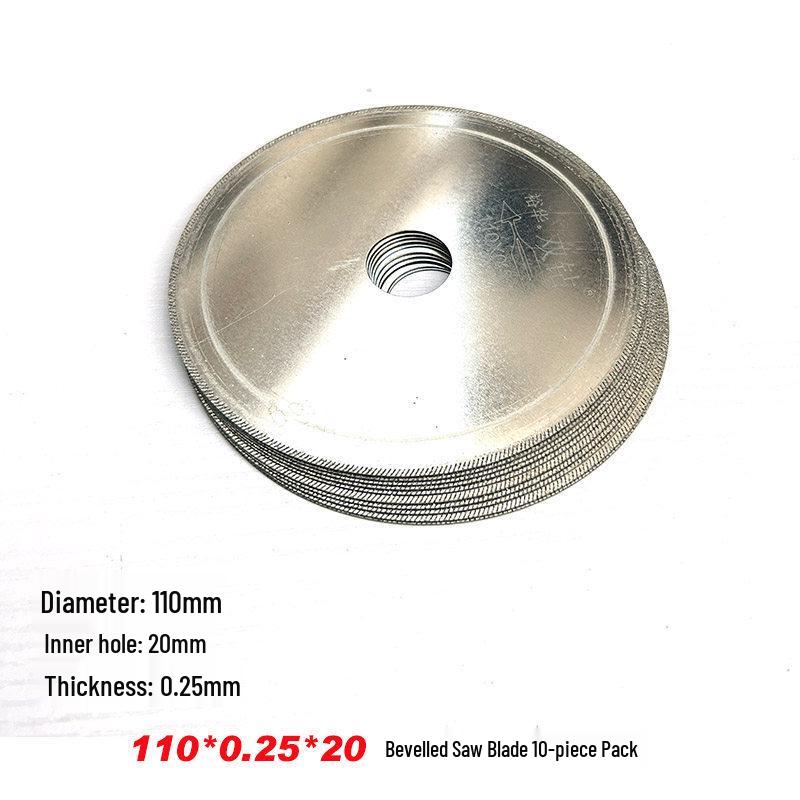 Yuhua Double Diamond Bevel Edge Cutting Disc for Jade, Turquoise & Amber - Thin Saw Blade by Feiyue.