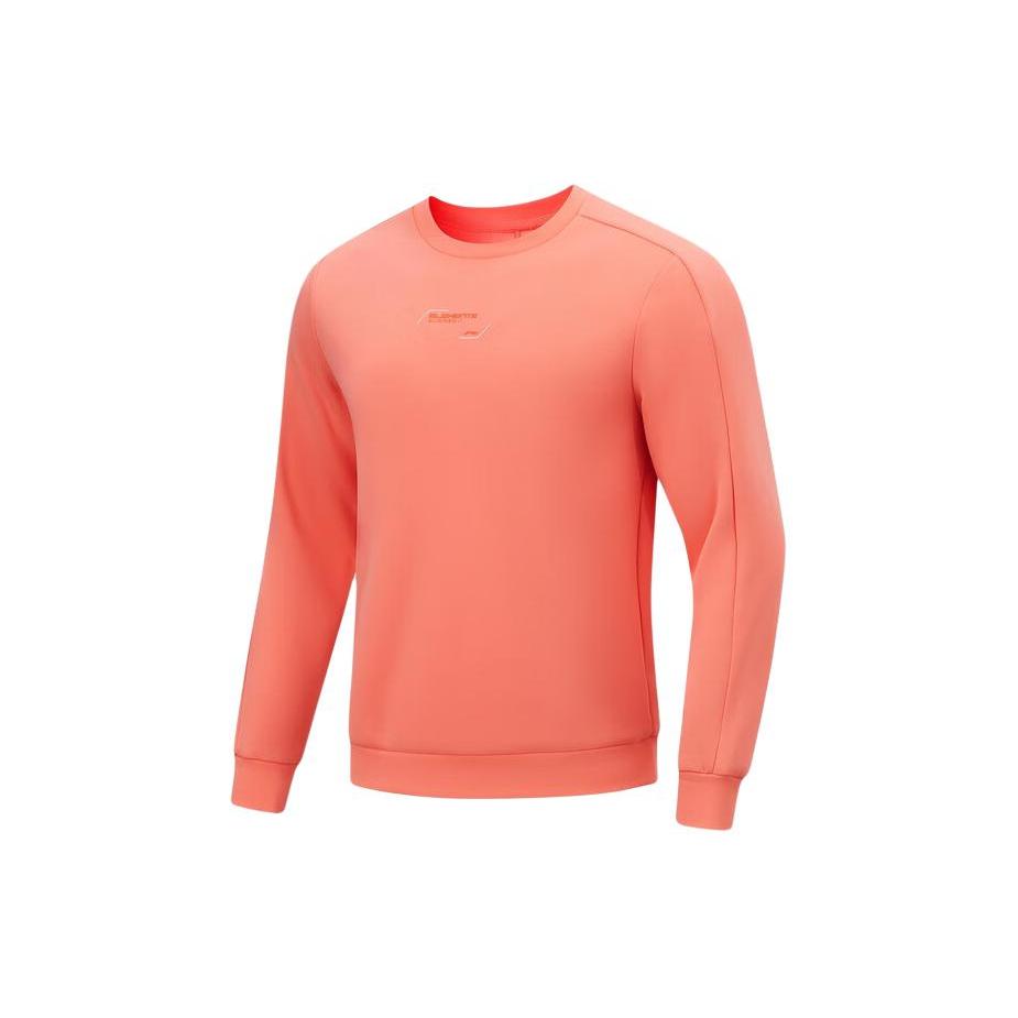 Свитшот Li Ning Fitness Series Мужской Оранжевый AWDU057-6