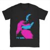 Tv Girl Band T Shirts Men's 100% Cotton Fashion for Male T-Shirt Round Collar Tee Shirt Short Sleeve Clothing Gift Idea