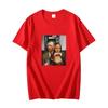 Funny Mona Lisa Parody Graphic T Shirts Cotton T Shirt For Unisex Short Sleeve Tshirts Summer Oversized Tshirt Unisexs Clothing