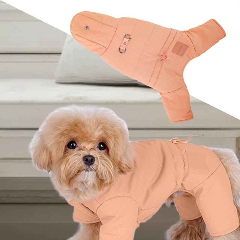 Зимняя одежда для собак Флисовая толстовка для собак Водонепроницаемая толстовка для маленьких собак Зимняя одежда для питомцев Утепленная зимняя куртка для собак для дома