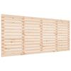 VidaXL Wall-mounted Headboard 186x3x91.5 Cm Solid Pine Wood 824703