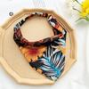 Summer Printting Hair Scarf Scrunchies Vintage Triangle Bandanas Hairband Headband Elastic Hair Bands Headwrap Hair Accessories