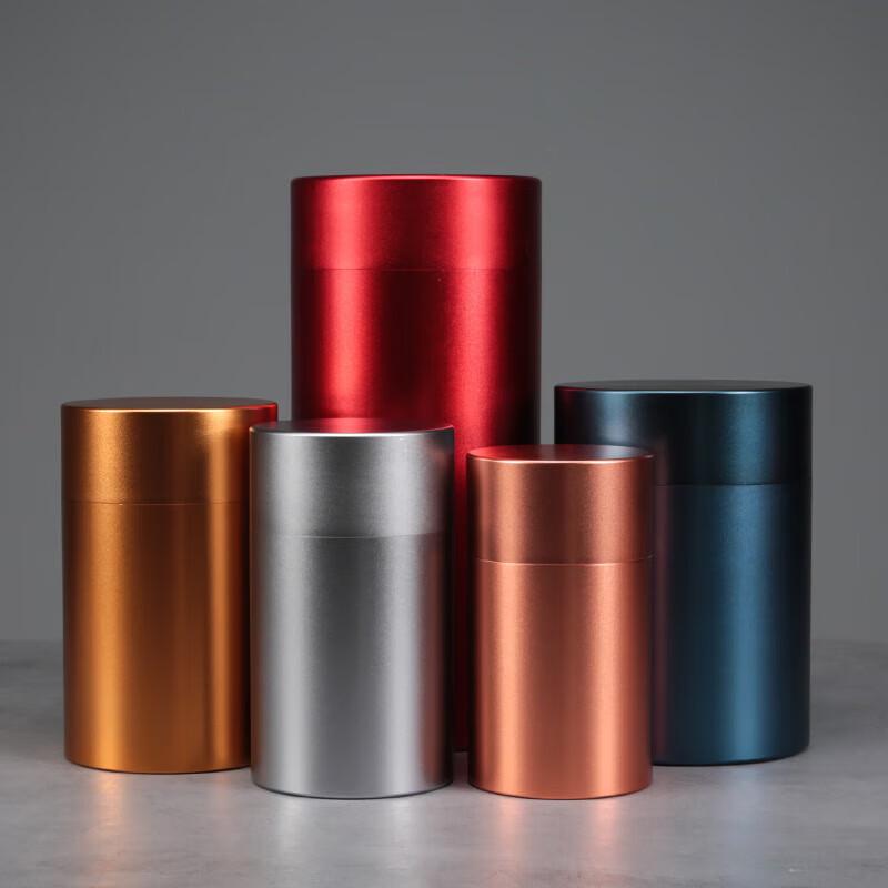 Xiyi Titanium Aluminum Alloy Tea Canister
