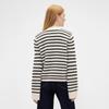 GAP Women's Loose V-Neck Striped Cotton Cardigan