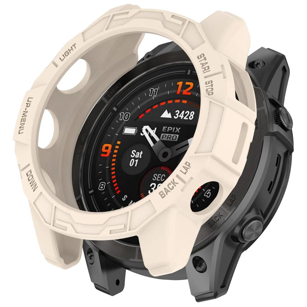 Protective Case Hollow protective shell For Garmin Fenix 7 7S 7X Bumper Silicone Cover For Garmin Epix Pro 42mm 47mm 51mm Cover