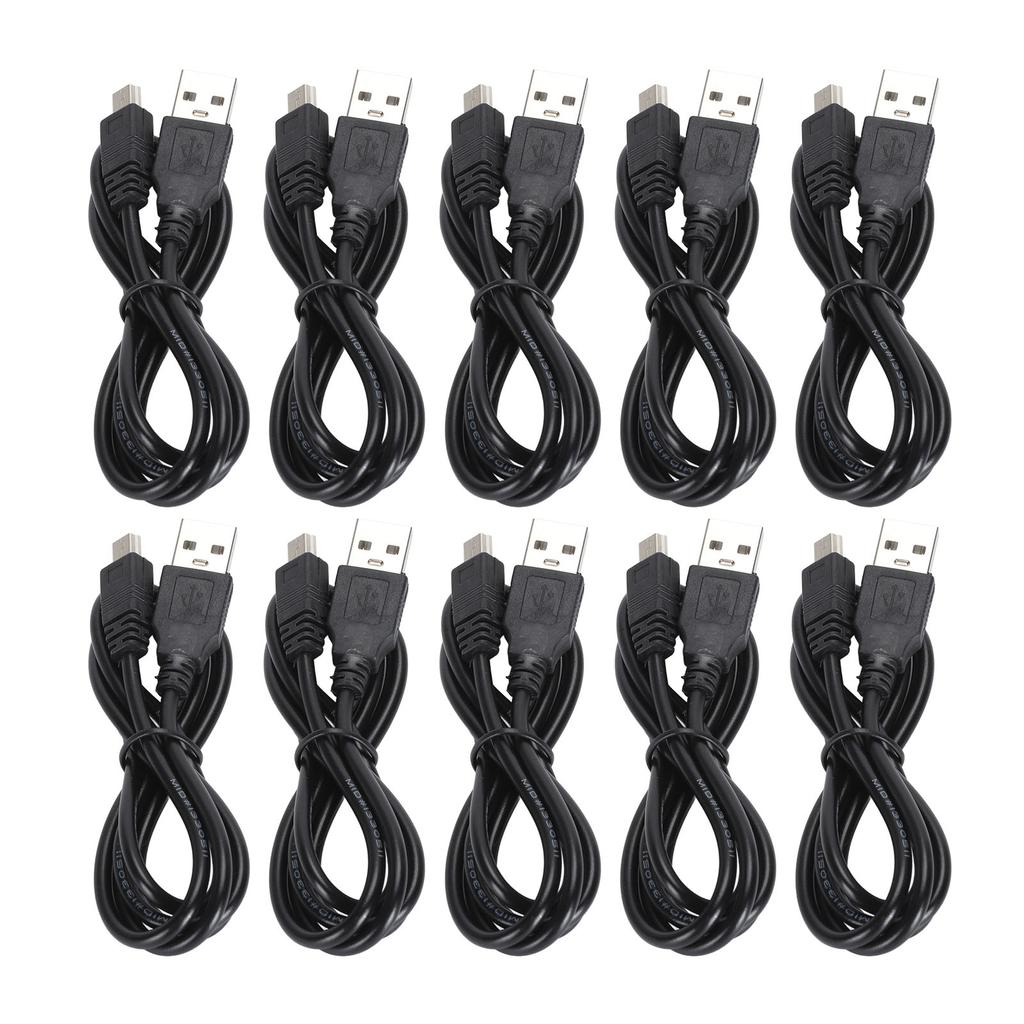 10 шт. для PS3 контроллера зарядный кабель профессиональный высокоскоростной 480 Мбит/с беспроводной контроллер зарядное устройство