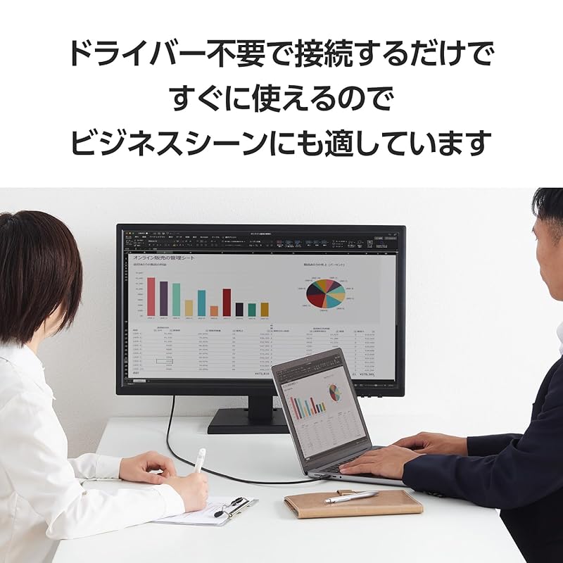 ELECOM Usb C Conversion Cable 3m Type-C To HDMI Soft 4K(3840×2160px)/60Hz Multi Display Mirroring [iPhone MacBook iPad Android Etc.] Black