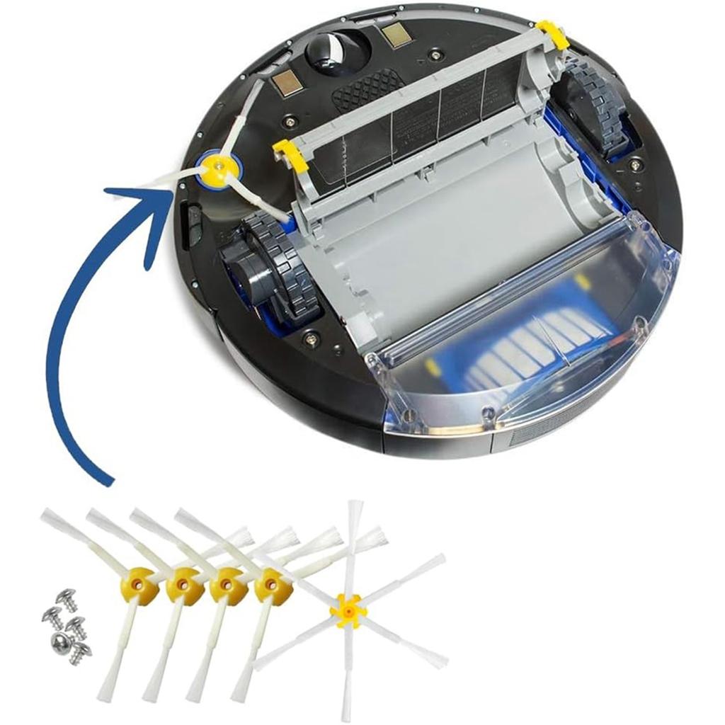 Для робота-пылесоса IRobot Roomba серии 600 605, 606, 610, 615, 616, 620 Mian Side Brush Hepa Filter Spare Parts
