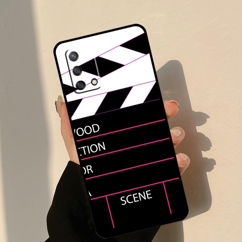 Кейс-хлопушка для Oppo A80 A60 A40 A15 A16 A17 A57 A94 A74 A54 A76 A96 A18 A38 A58 A78 A98 A6 A5 Pro