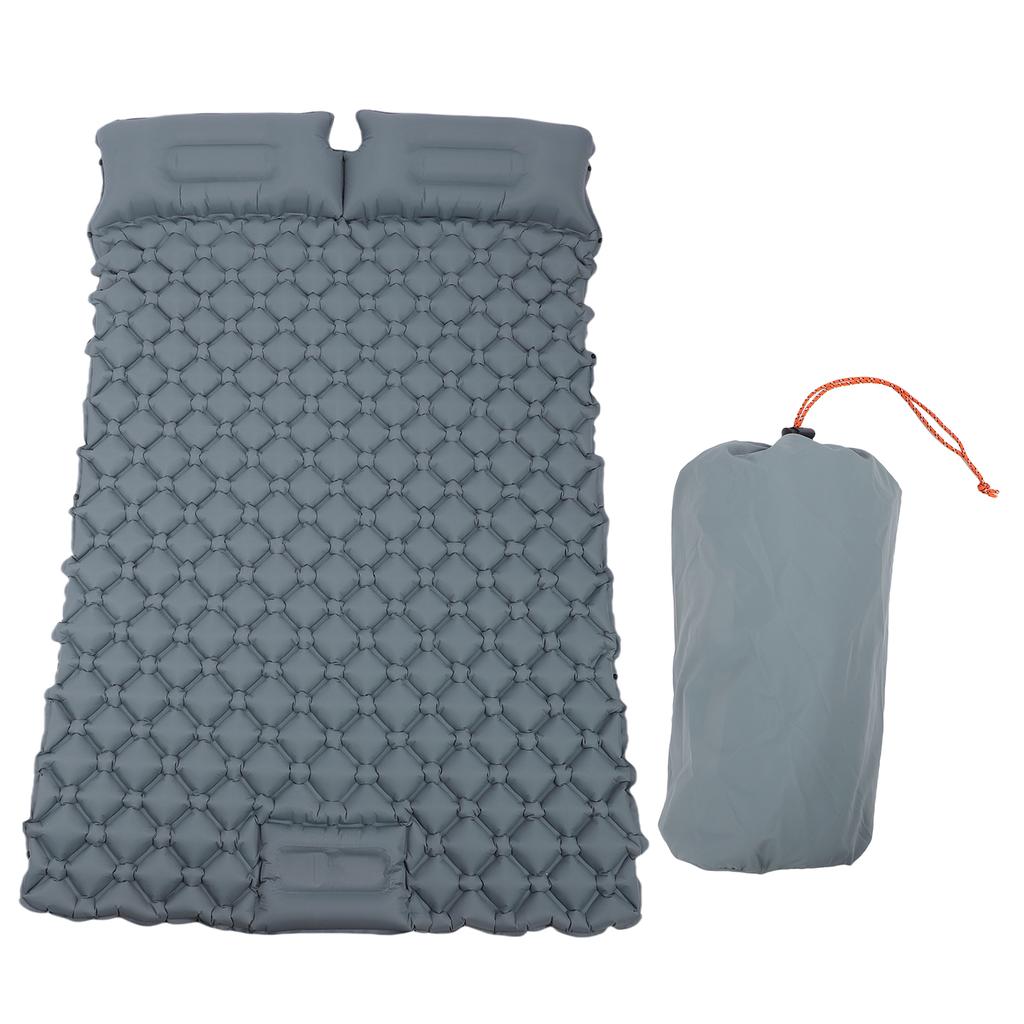Sleeping Pad for Camping 2 Person Outdoor Double Ultra Light TPU Self Inflating Camping Pad with Snap Button Camping
