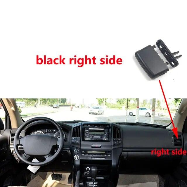 Передняя часть автомобиля, зажимы для вентиляционных отверстий кондиционера, зажим для розетки кондиционера для Toyota Land Cruiser LC200 FJ200 2008-2017