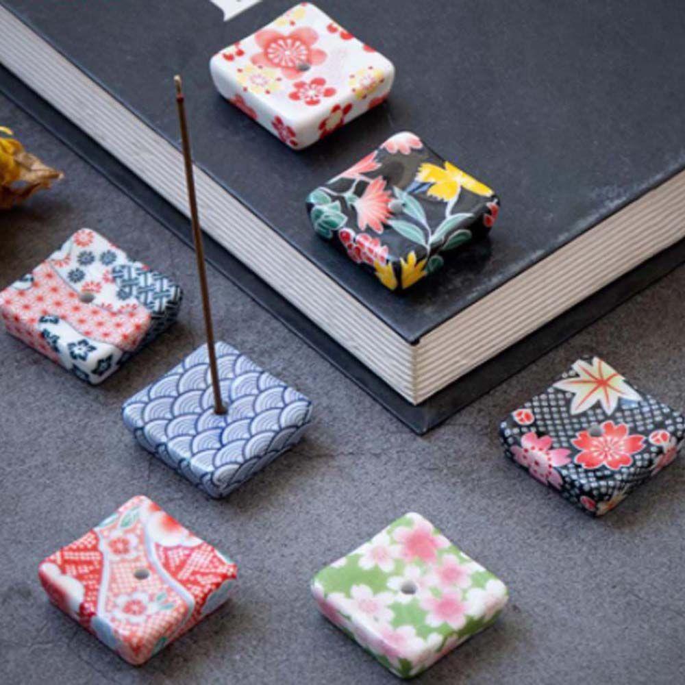 Buddhism Craft Reflux Incense Base Incense Stick Holder Sandalwood Coil Base Home Decoration