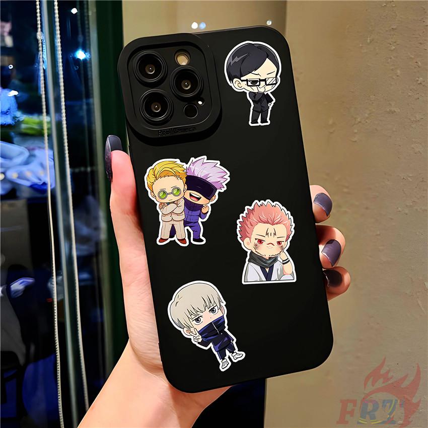 100Pcs/Set Q Jujutsu Kaisen Mini Diary Manual Stickers DIY Scrapbooks Album Decor Decals Stickers