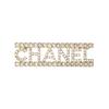 Классическая брошь Double C Кристалл Металл Золото Женские броши AB8062-B07810-NH432