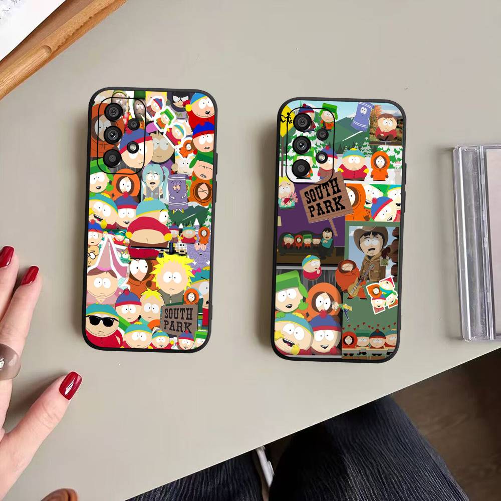 Мультяшный чехол для телефона S-South P-Park для Samsung A 52 53 21 32 13 12 71 31 51 40 72 73 70 22 42 50 30 20 21