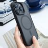 Матовый полупрозрачный магнитный чехол для For Iphone 17Air 16E 16 15 14 Plus 13 12 11 17 Pro Max Для телефона с беспроводной зарядкой Чехол