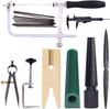 Jewelers Wax Ring Carving Tool Kit Jewelry Ring Wax Tube Molds Making Lost Wax Casting Kit
