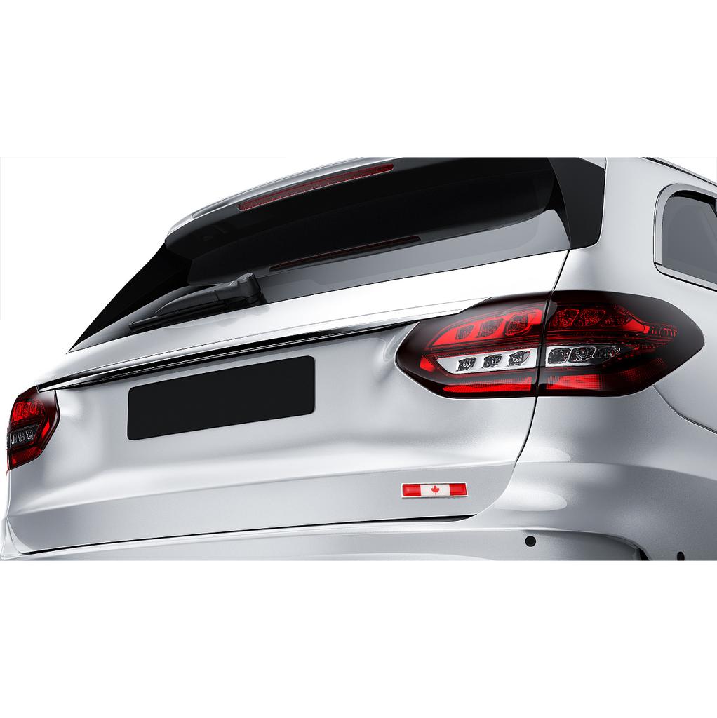 Car Canada Styling Sticker DIY Flag National Metal Emblem - Car Exterior Accessories