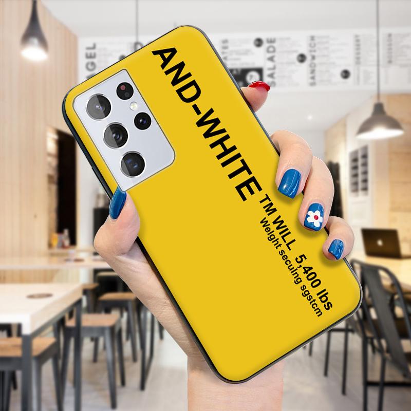 Ударопрочный тонкий сплошной цвет в полоску с надписью Мягкий силиконовый чехол из ТПУ