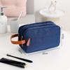 Large Capacity Stylish Oxford Fabric Cosmetic Pouch Portable Travel Storage Bag