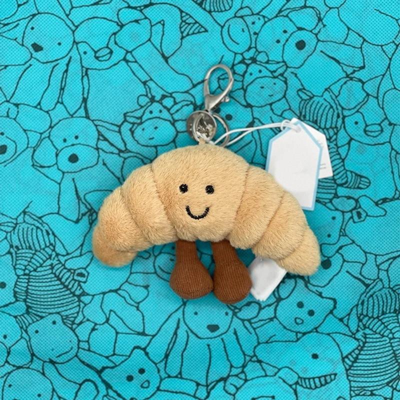 New JC label cute girl bag charm plush toy keychain Kawaii plush toy perfect as a birthday or Christmas gift get